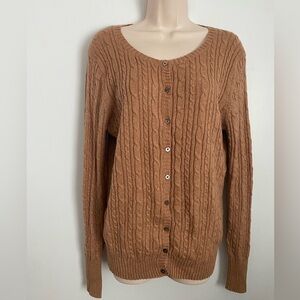 Old Navy cable knit Y2K cardigan sweater large